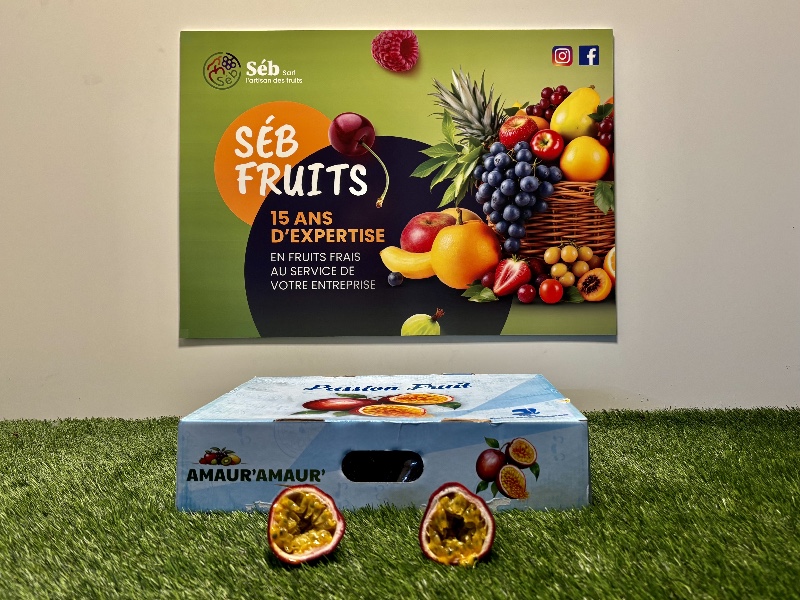 Fruit de la passion brun